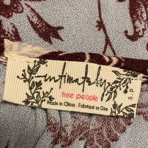 Free People Open Front Keyhole Sundress Sz S - Picture 3 of 5